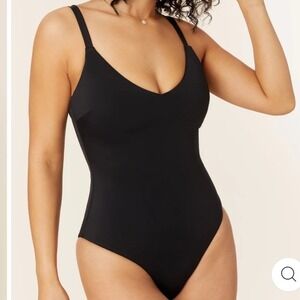 Andie Swim The Marco One Piece LT (Long Torso) Black size Small Tall NWT